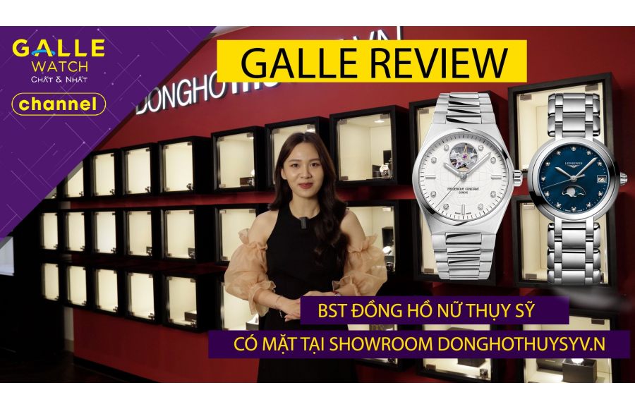 [GALLE REVIEW] Đồng hồ kim cương, quà tặng sang trọng cho phái đẹp, trải nghiệm tại DONGHOTHUYSY.VN