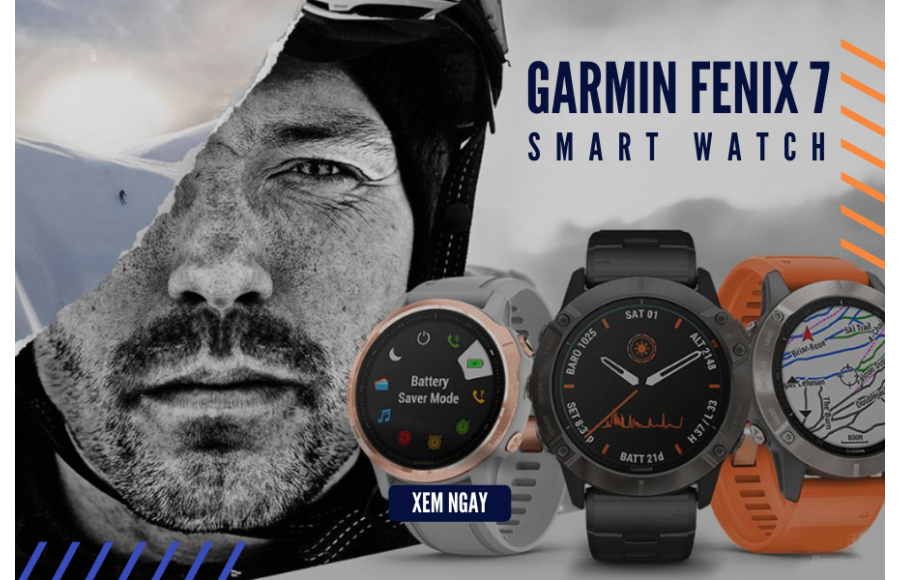Thông tin rò rỉ về đồng hồ Garmin Fenix 7: Thanh mảnh hơn, có thêm điện tâm đồ