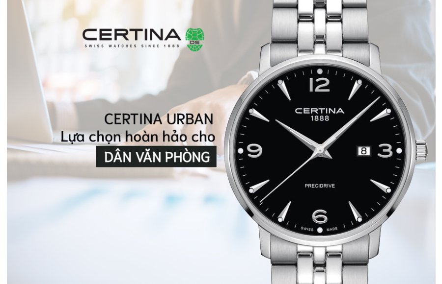 Certina Urban - Lựa chọn hoàn hảo cho dân văn phòng