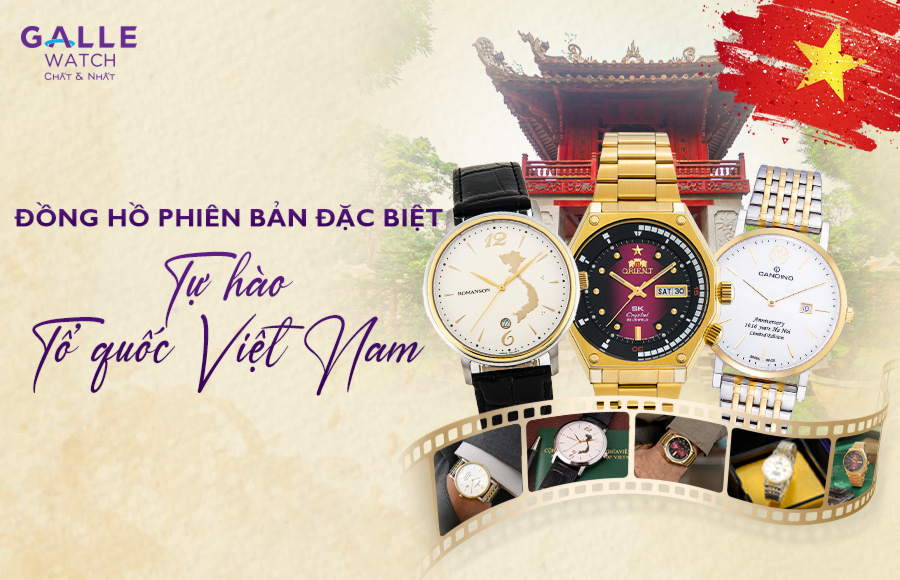 Phiên bản đặc biệt đồng hồ Việt Nam