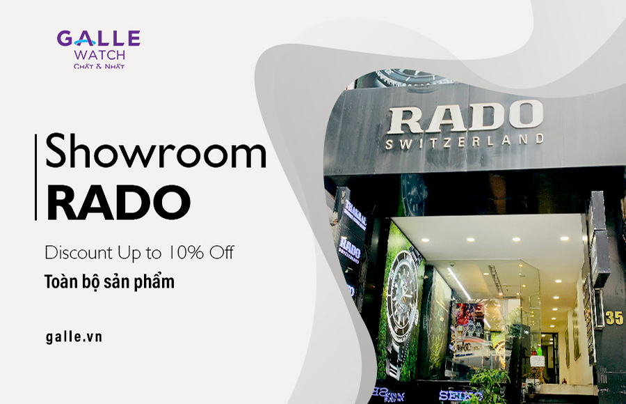 Showroom Rado Boutique chính hãng tại TP HCM