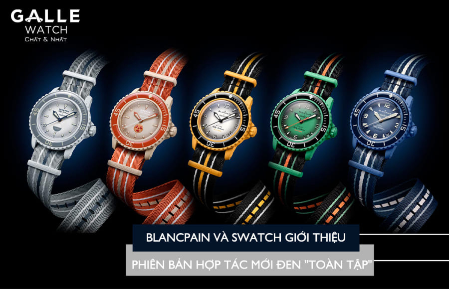 Blancpain và Swatch giới thiệu phiên bản hợp tác mới đen "toàn tập"