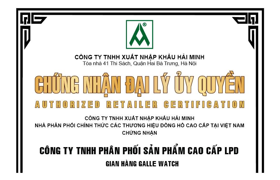 Chứng nhận đại lý ủy quyền chính thức các thương hiệu tại Việt Nam