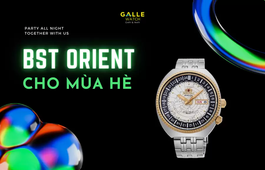 10 mẫu  đồng hồ Orient tốt nhất cho mùa hè