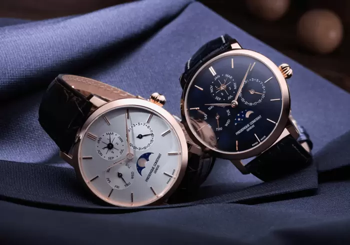Mẫu đồng hồ Frederique Constant hiện đại pha chút cổ điển dành cho những quý ông trong giới doanh nhân