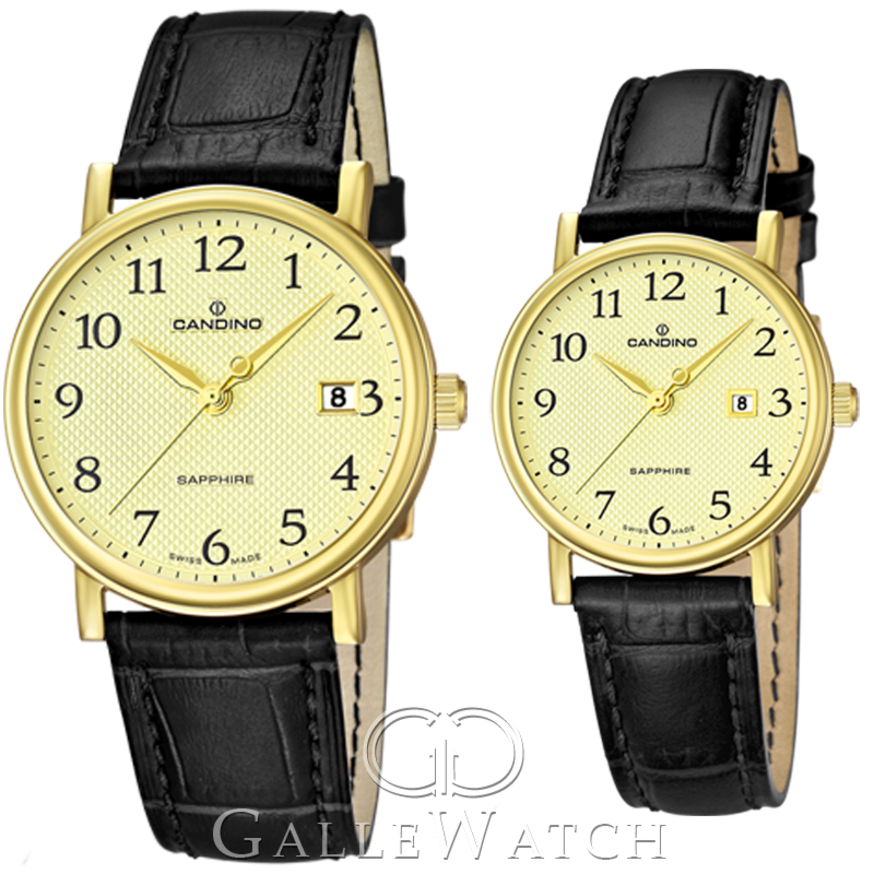 Đồng hồ đôi Candino C4489/1 + C4490/1
