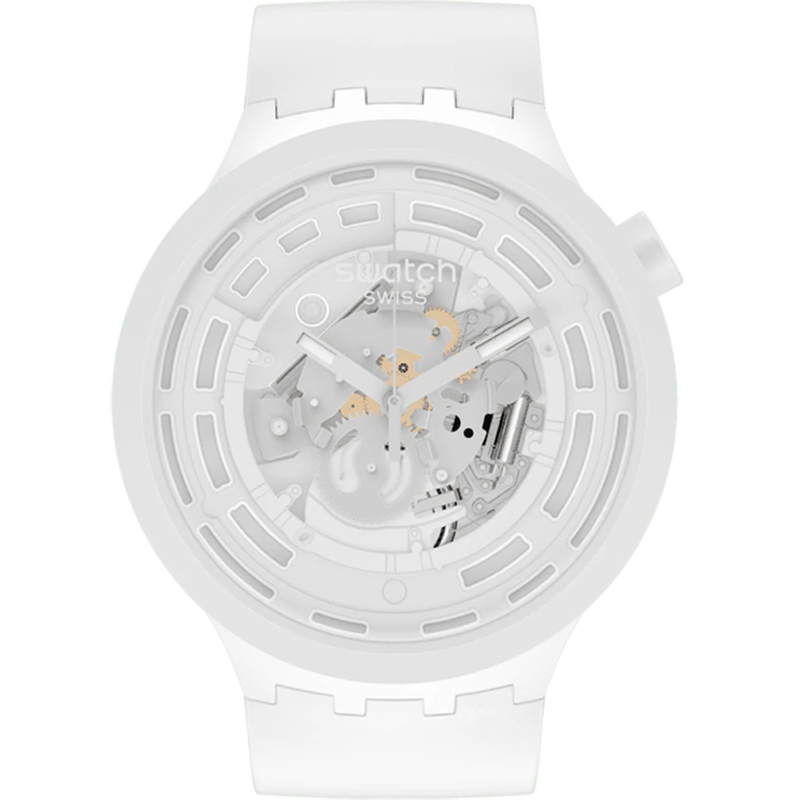 Đồng hồ Unisex Swatch Big Bold SB03W100 "C-White"