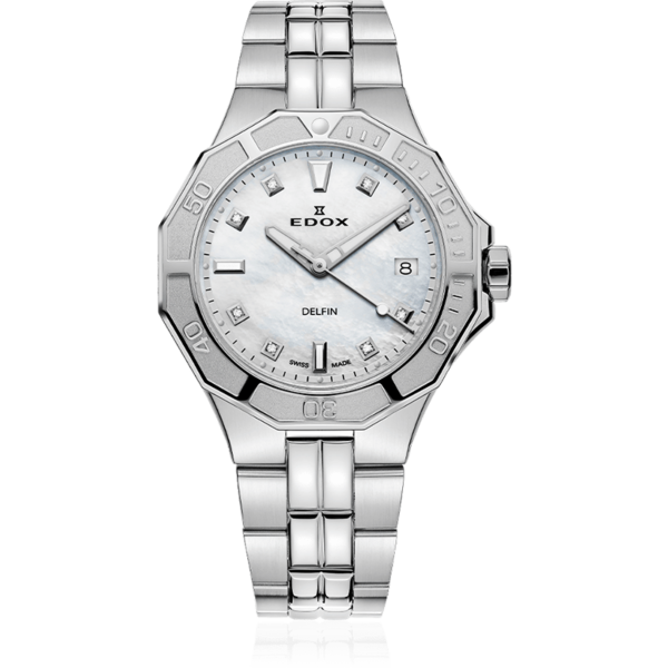 Đồng hồ Nữ EDOX DELFIN DIVER DATE LADY 53020-3M-NADN