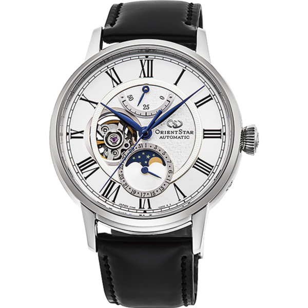 Đồng hồ Orient Star Classic Mechanical Moon Phase RE-AY0106S00B