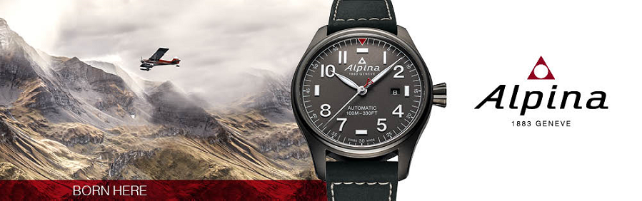nhận diện thương hiệu đồng hồ Alpina