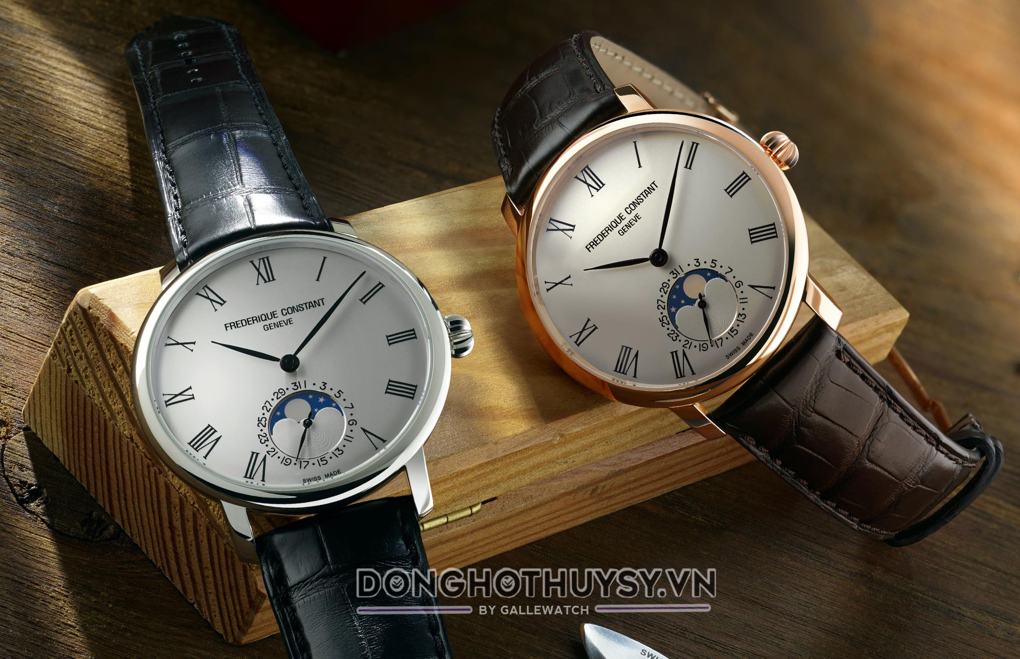 Frederique Constant Slimline - BST đồng hồ thiết kế mỏng & tinh tế