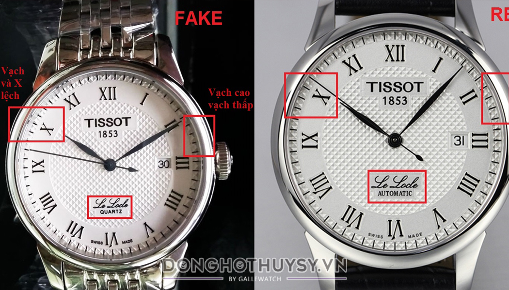 Cách nhận biết đồng hồ Tissot chính hãng đơn giản bạn có thể áp dụng