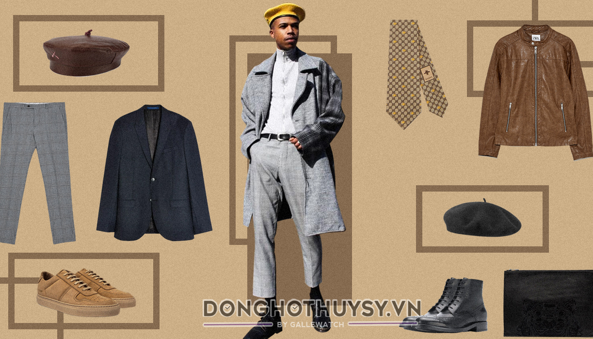  Gợi ý 5 cách phối đồ với mũ beret nam đầy phong cách