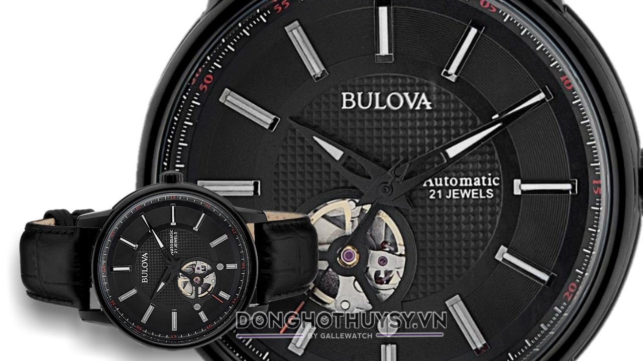 Đồng hồ cơ siêu mỏng nam Bulova - thương hiệu đồng hồ được ưa chuộng hàng đầu thế giới