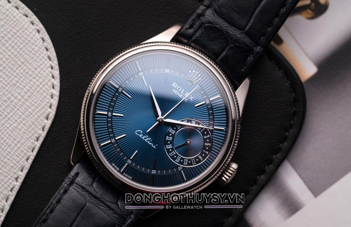 Đồng hồ Rolex mặt xanh nam 50519-0011