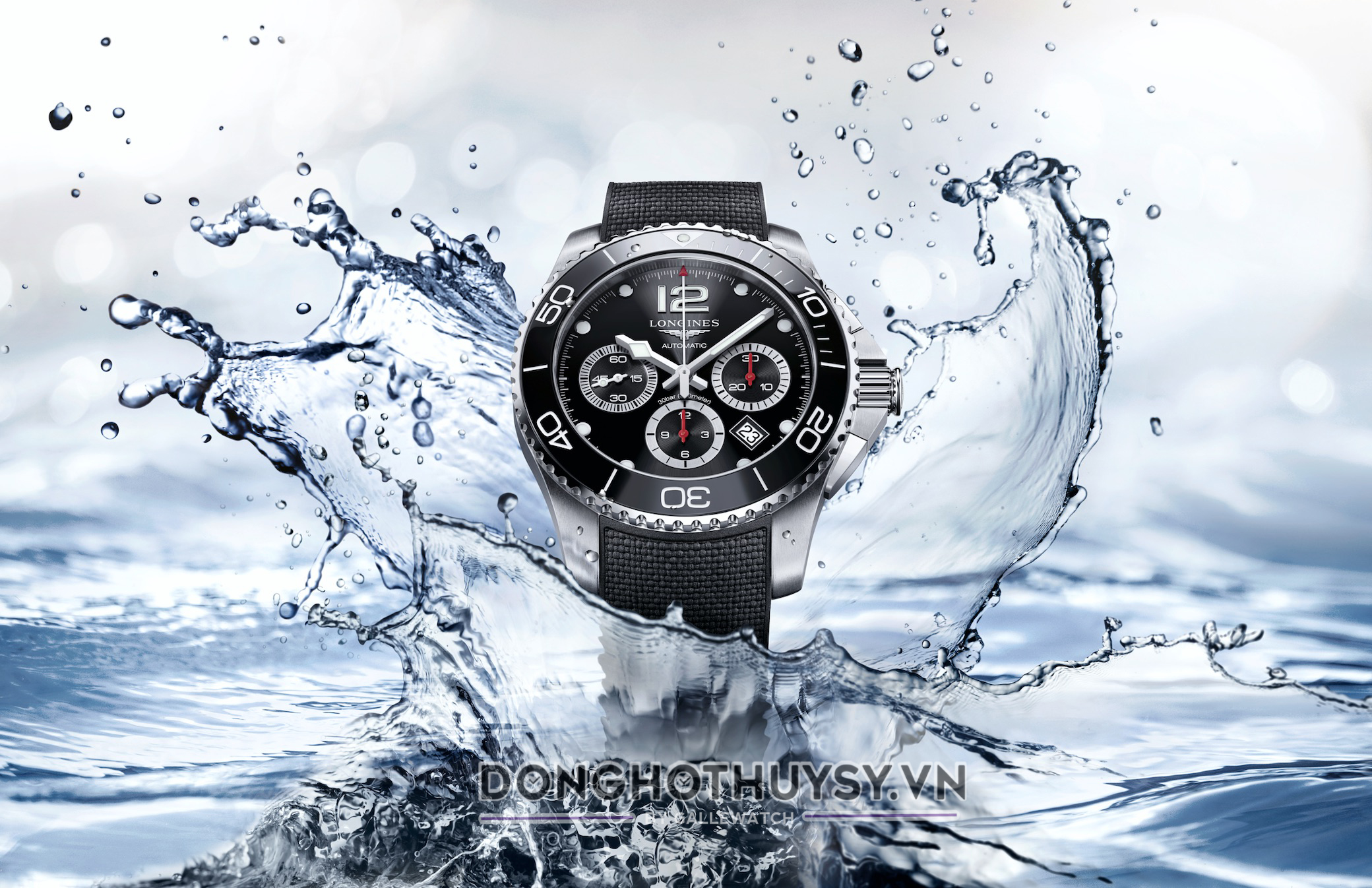 Longines HydroConquest - BST đồng hồ thợ lặn đẳng cấp thế giới