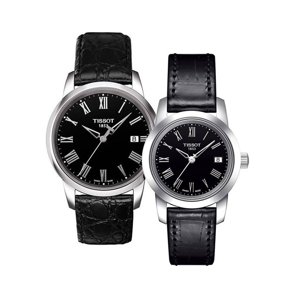 Đồng hồ đôi Tissot T033.410.16.053.01 + T033.210.16.053.00