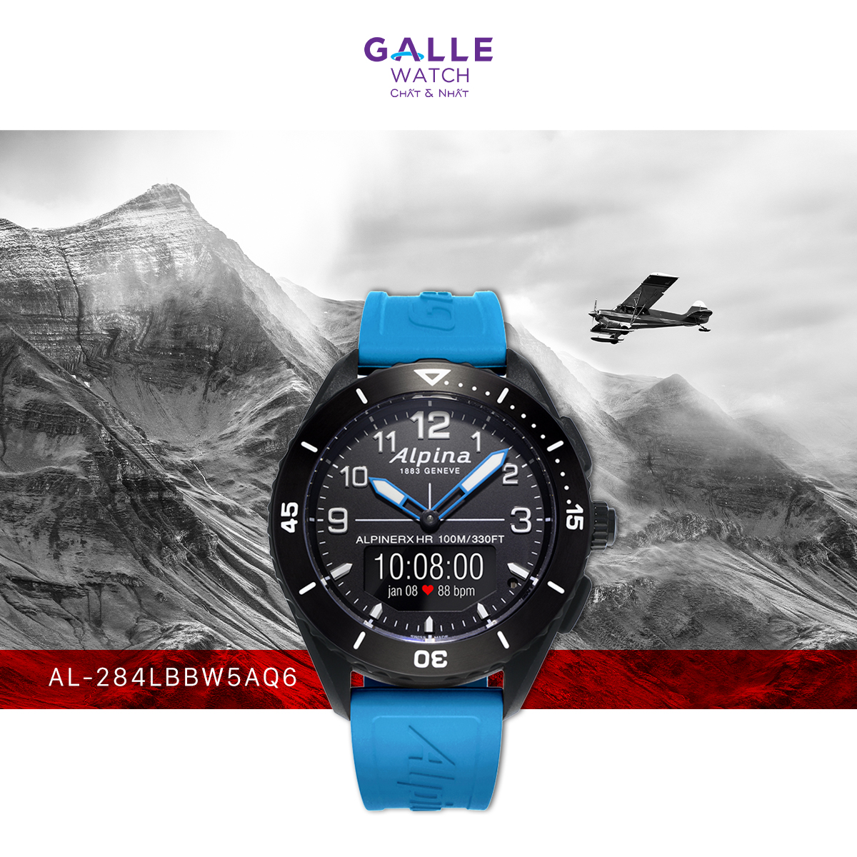 Đồng hồ Nam Alpina Alpiner X Alive AL-284LBBW5AQ6