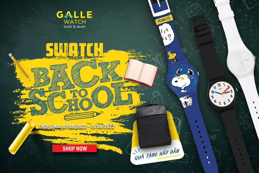 Đồng hồ Swatch - Hành trang cực chất cho mùa tựu trường