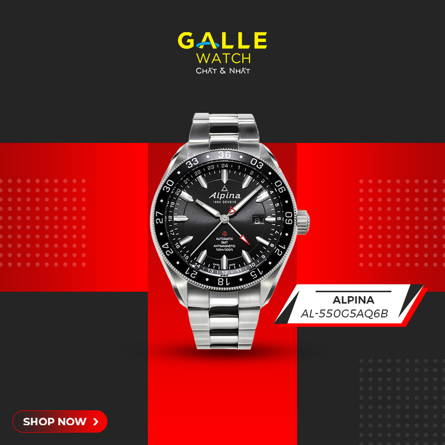 Đồng hồ Alpina Alpiner 4 GMT AL-550G5AQ6B