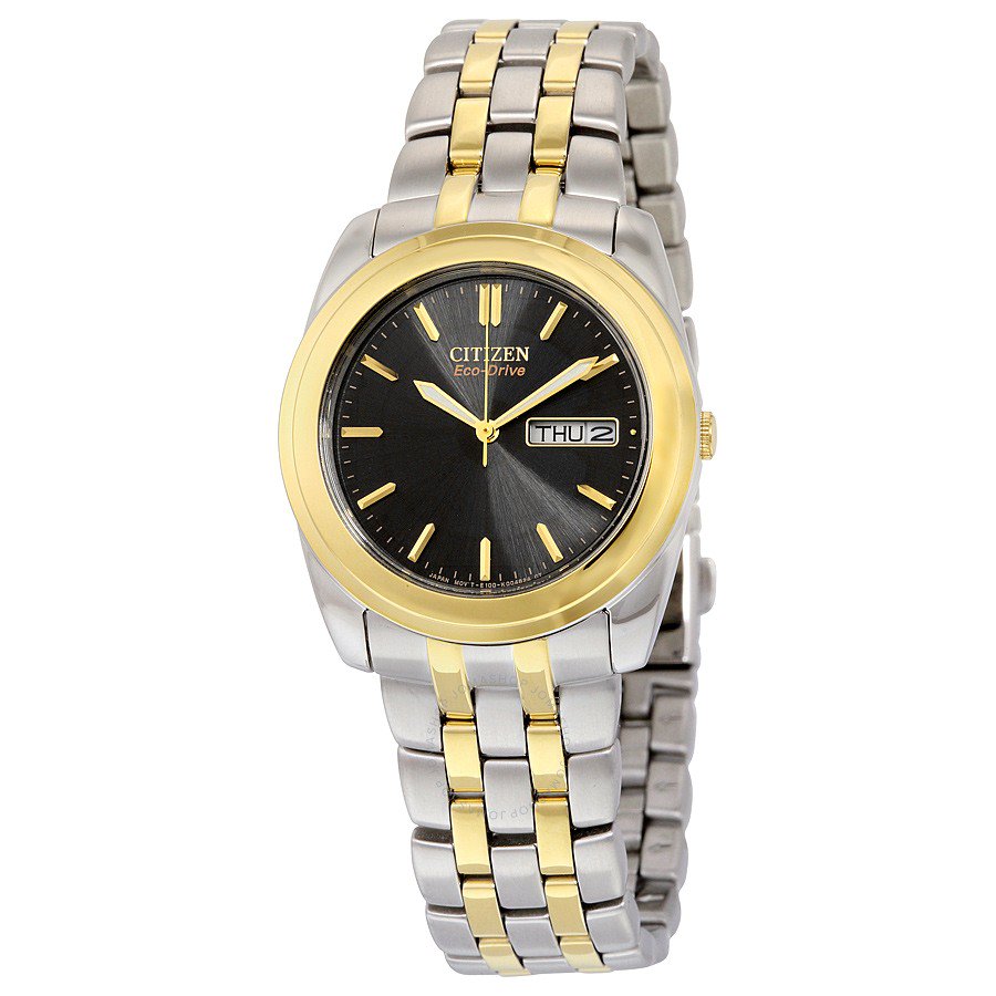 Citizen men’s BM8224-51E Eco - Drive two - Tone stainless steel watch